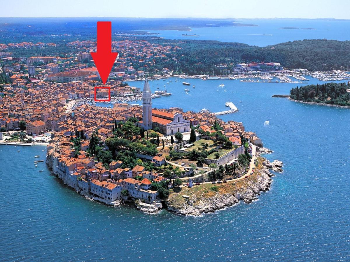 Island Sea View Free Parking Apartment Rovinj Exterior photo